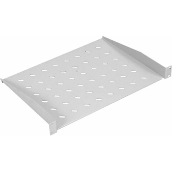 GUNKO Тава за комуникационен шкаф, 350 мм дълбочина, светло сива, 1u (pa lg rk mr 1u 35)