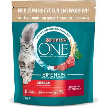Purina One Bifensis Sterilcat hovädzie 0,75 kg