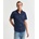 Gant Риза с къс ръкав Gant Regular Fit Classic Poplin Short Sleeve Shirt - Marine