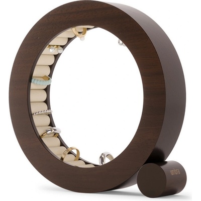 Umbra b.v. organizér na šperky Ferris z ořechového dřeva