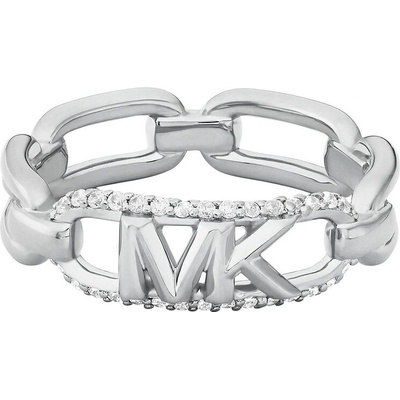 Michael Kors Strieborný prsteň so zirkónmi Premium MKC1658CZ040