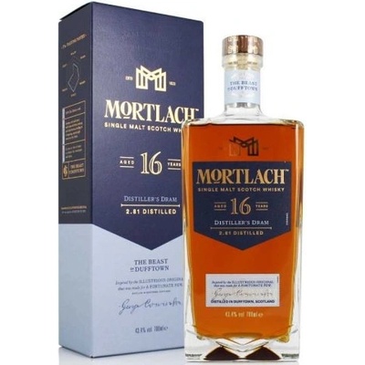 Mortlach 16y 43,4% 0,7 l (karton)