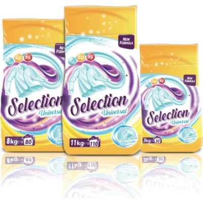 Selection prací prášek Universal 11 kg 110 PD