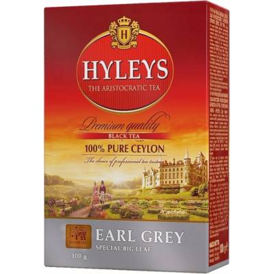 Hyleys EARL GREY Černý čaj sypaný 100 g