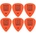 Dunlop 462R 0.60 Tortex TIII 6 Перце за китара (462R60-6PACK-SET)