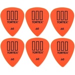 Dunlop 462R 0.60 Tortex TIII 6 Перце за китара (462R60-6PACK-SET)