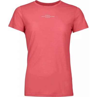 Ortovox Dámské Tričko 150 Cool Climb Local T-shirt Women's Wild Rose