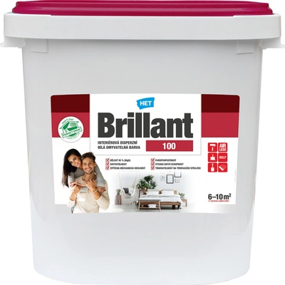 HET Malba interiérová Brillant 100 bílá 40 kg