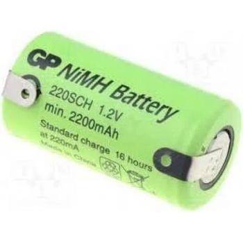 GP Batteries SC 1.2V 2200mAh (1) GP-BR-SC-2200