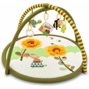 Zopa Интерактивна играчка постелка с арка Cuddle, Garden (ZOP036702)