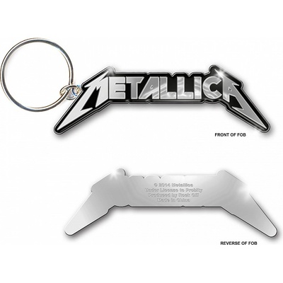 Přívěsek na klíče Metallica Keychain Logo