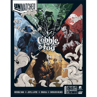 IELLO Настолна игра Unmatched: Cobble & Fog - Стратегическа
