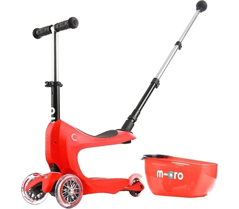 Micro Mini2go Deluxe+ červená