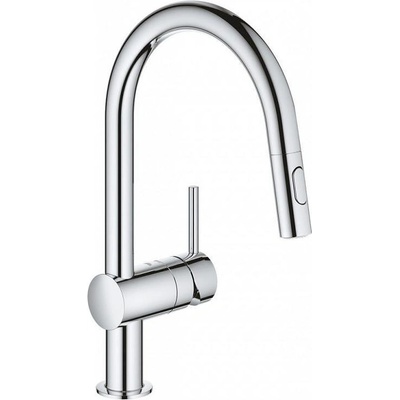 GROHE Vento, смесител за кухннски умивалник с изтеглящ чучур (30438000)