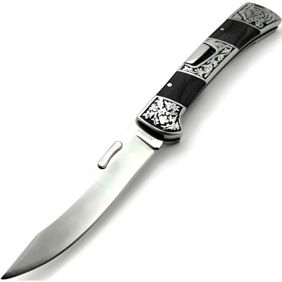 IZMAEL Outdoorový skládací B3159 Černá/Stříbrná 10 cm