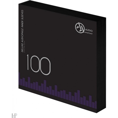 Audio Anatomy INNER SLEEVES 12″ Provedení: Black 100 – Zboží Živě