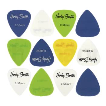 Image 1 of Harley Benton Nylon Player Pick Set 0, 58mm