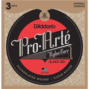 D'Addario EJ45-3D Найлонови струни за класическа китара (EJ45-3D)