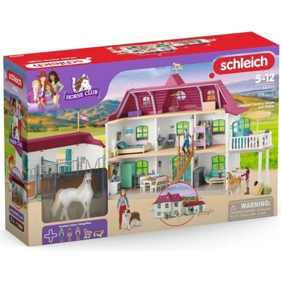 Schleich 42706 Venkovský dům a stáj u jezera – Zboží Dáma