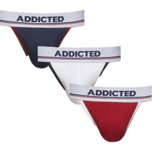 Addicted slipy viacfarebné 3 pack