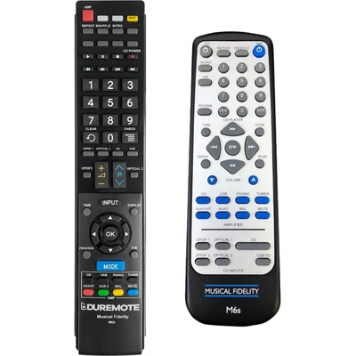 GENERAL Musical Fidelity M6S - дистанционно управление дубликат (M6S)