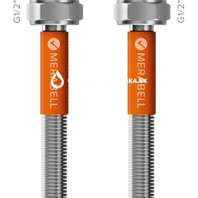 MERABELL Aqua,hadica toaletná, G1/2"-G1/2"dĺžka 50cm M0008