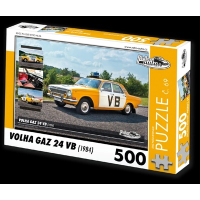 Retro-auta č. 69 Volha GAZ 24 VB 1984 500 dielov