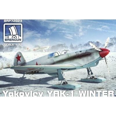 Brengun Yak-1 Winter plastic construction kit 1:72