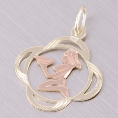 Zlatý přívěsek Panna 43-2080-08