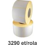 ZINTA Ролка с термоетикети ZINTA 78x43 мм, 3290 етикета/ролка (78X43X3290-TH)