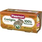 Plasmon Пюре Заешко месо, 6+м 2Х80гр - topcho-online