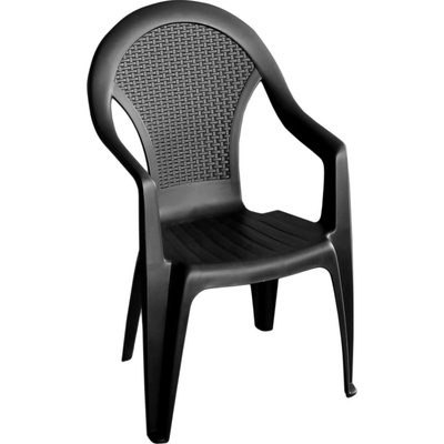 Bibl Plastová židle Giglio antracit 01760