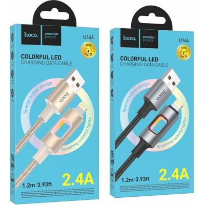 Hoco U144 USB-A - Apple Lightning 1,2m černý