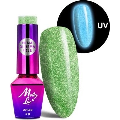 678. MOLLY LAC gél lak Night Glowing 5ML