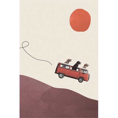 Plagát, Obraz - Maarten Léon - Adventure gang, 40 × 60 cm