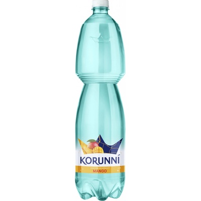 Korunní mango jemně perlivá voda 6 x 1,5 l