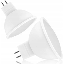 Ecolight LED žiarovka MR16 12V 8W teplá biela