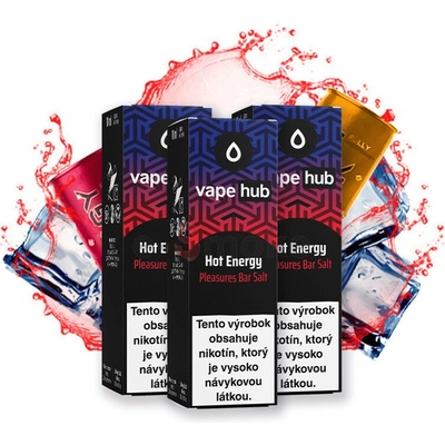 VapeHub Salt Hot Energy 3 x 10 ml 10 mg