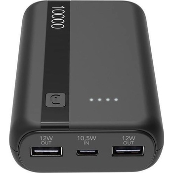 Cellularline Външна батерия Cellularline ESSENCE ENTRY 10000 mAh BLACK (ESSENCE ENTRY 10000 mAh BLACK)