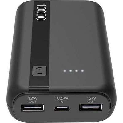 Cellularline Външна батерия Cellularline ESSENCE ENTRY 10000 mAh BLACK (ESSENCE ENTRY 10000 mAh BLACK)