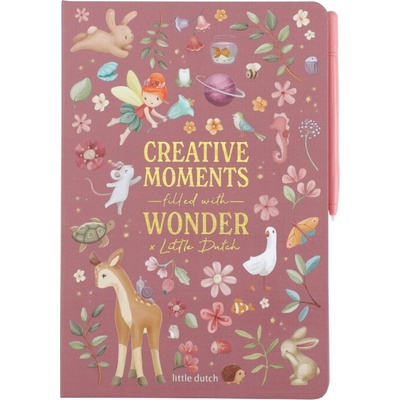 LITTLE DUTCH kreslicí tablet Pink Fairy Garden – Zboží Dáma