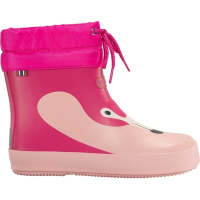 Viking Детски гумени ботуши Viking Kid's Alv Barefoot Paw Print Wellington boots - Light Pink / Magenta - размер 30 (EU) (731-0286-0321)