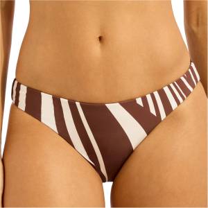 Seafolly Дамско бикини долнище Seafolly Women's Coastline Reversible Hipster Pant Bikini bottom - Cocoa - размер 42 (EU) (150-5724-0316)