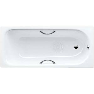 KALDEWEI Advantage - Правоъгълна вана Saniform Plus Star 332, 160x70 см, с отвори за дръжки, противоплъзгащо покритие, Perl-Effekt, бяла 133230003001 (133230003001)
