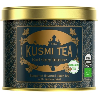 Kusmi Tea Черен чай EARL GREY INTENSE, 100 г насипен чай в кутия, Kusmi Tea (KUSMI21703A1070)