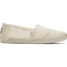 Toms Chevron Lace Women's Alpargata Natural