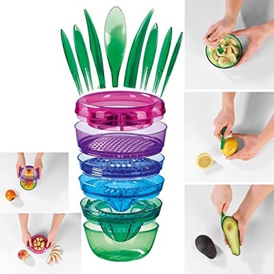 Gourmetmaxx Sada na spracovanie ovocia 10v1