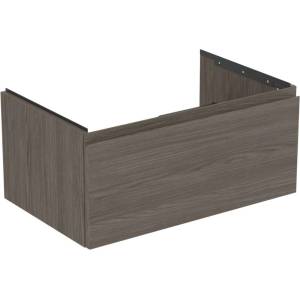 Ideal Standard Finesse - Шкаф за мивка, 80x51x37 см, 1 чекмедже, Тъмен бряст E3392UR (E3392UR)