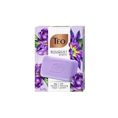 Teo Тео Твърд сапун Bouquet Mystic, 5x70 g, 350 g (3/4562)