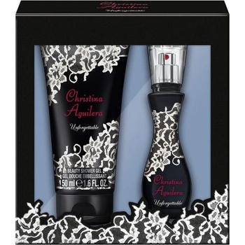 Image 1 of Christina Aguilera Unforgettable Подаръчен комплект, Eau de parfum 15ml + Shower gel 50 ml, Жени